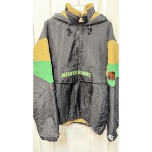 Vintage Starter Dallas Stars NHL Hockey Puffer Jacket Mens Size XL **Read**